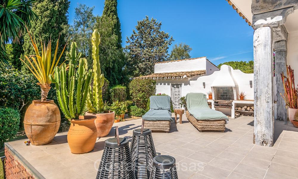 Encantadora villa de lujo de una sola planta en venta en una zona prestigiosa, Este de Marbella 73026