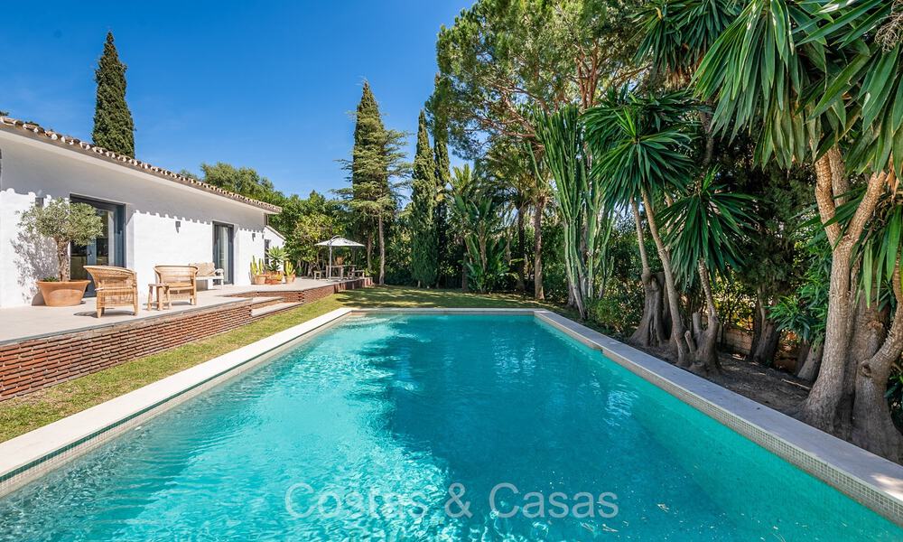 Encantadora villa de lujo de una sola planta en venta en una zona prestigiosa, Este de Marbella 73056