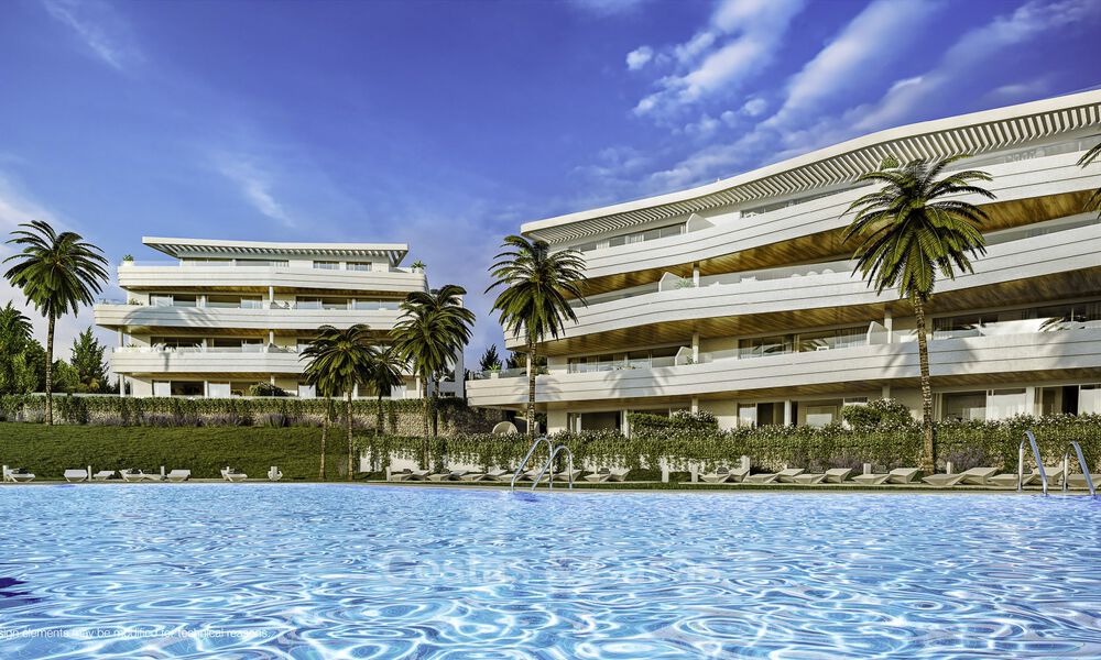 Apartamentos nuevos listos para entrar a vivir con vistas al mar en venta en un complejo moderno - Fuengirola, Costa del Sol 72860