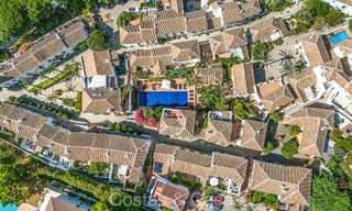 Prestigiosa casa adosada en venta en una exclusiva urbanización 'estilo pueblo' en la Milla de Oro de Marbella 73198 