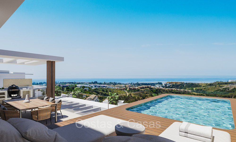 Nuevo en el mercado. Apartamentos de nueva construcción energéticamente eficientes en venta en la Nueva Milla de Oro, Marbella - Estepona 73182