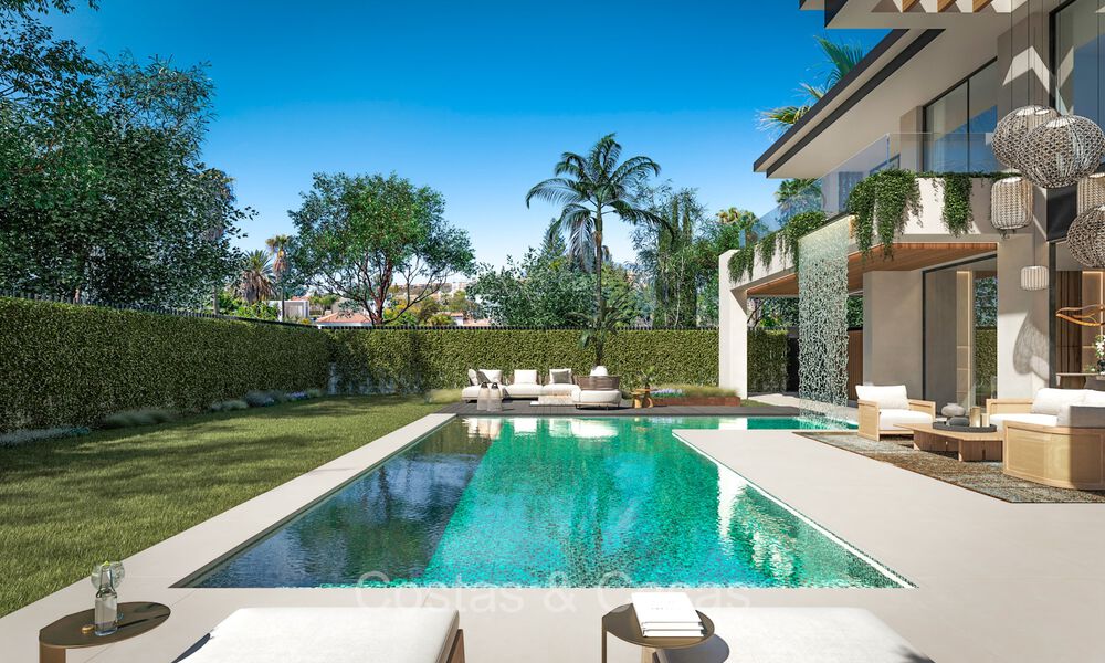 Nuevo en el mercado. 7 nuevas villas boutique en venta, a poca distancia de Puerto Banús y la playa de San Pedro, Marbella 73506