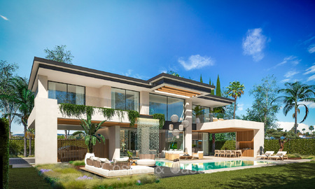 Nuevo en el mercado. 7 nuevas villas boutique en venta, a poca distancia de Puerto Banús y la playa de San Pedro, Marbella 73521