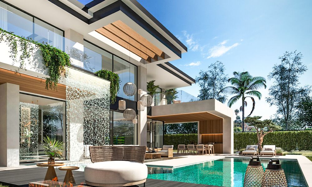 Nuevo en el mercado. 7 nuevas villas boutique en venta, a poca distancia de Puerto Banús y la playa de San Pedro, Marbella 73532