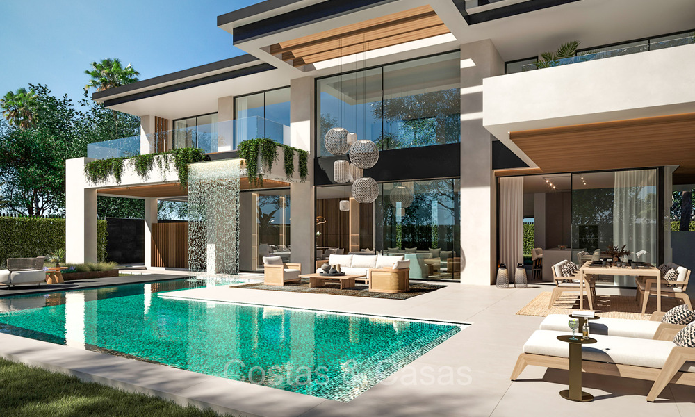 Nuevo en el mercado. 7 nuevas villas boutique en venta, a poca distancia de Puerto Banús y la playa de San Pedro, Marbella 73533