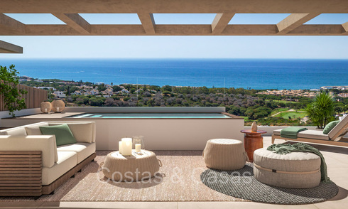 Sofisticados apartamentos de nueva construcción con vistas panorámicas al mar en venta en Cabopino, Marbella 73546