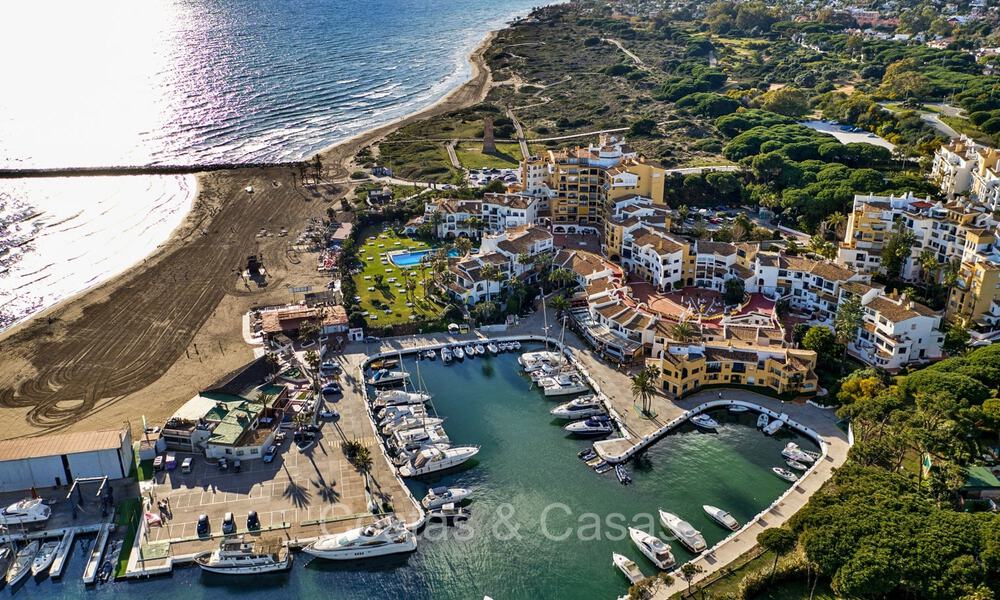 Sofisticados apartamentos de nueva construcción con vistas panorámicas al mar en venta en Cabopino, Marbella 73547