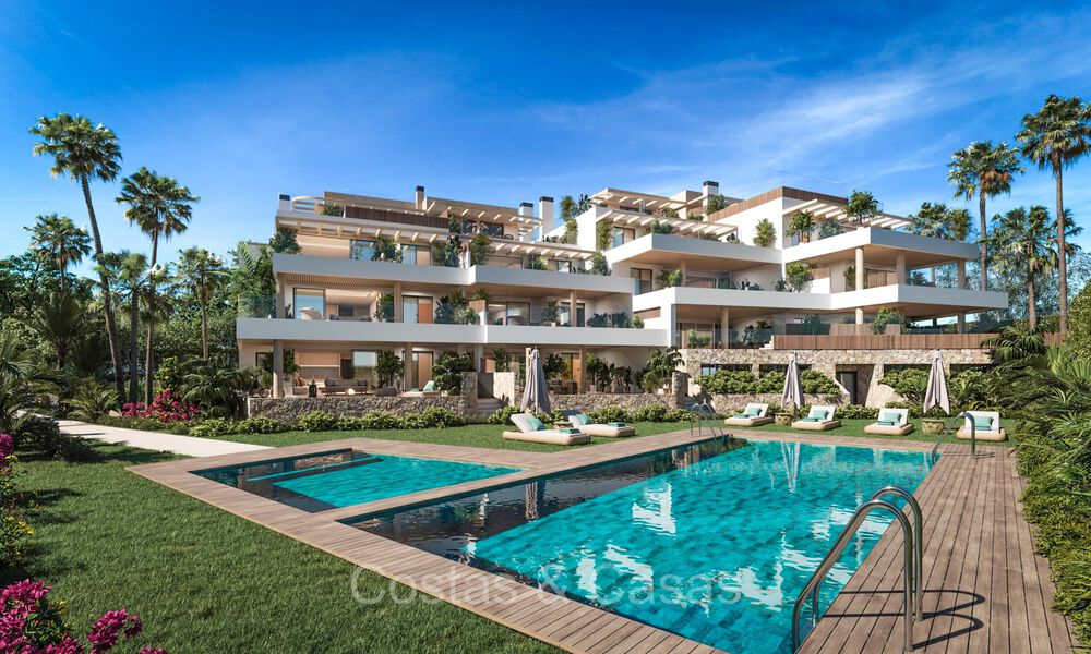 Sofisticados apartamentos de nueva construcción con vistas panorámicas al mar en venta en Cabopino, Marbella 73548