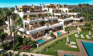 Sofisticados apartamentos de nueva construcción con vistas panorámicas al mar en venta en Cabopino, Marbella 73549 