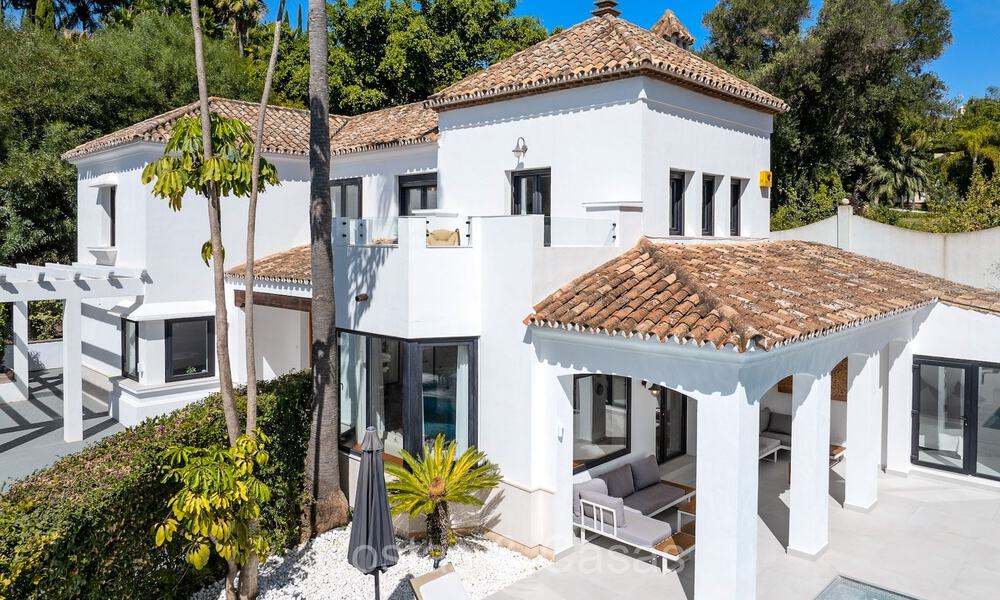 Villa mediterránea de lujo en venta con un aspecto encantador y atemporal en Benahavis - Marbella 73917