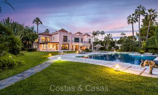 Impresionante villa de lujo en venta a un paso de la playa en la Nueva Milla de Oro entre Marbella y Estepona 74239 