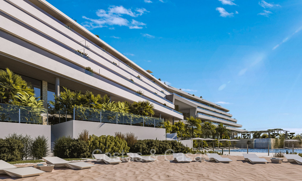 Nuevo en el mercado. Elegantes apartamentos con espectaculares vistas al mar en venta en un resort de lujo en Fuengirola, Costa del Sol 74368