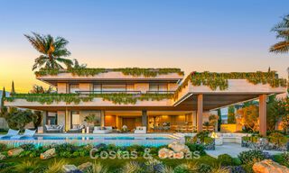 Impresionantes villas de nueva construcción en venta con vistas al mar, golf y montaña en Benahavis - Marbella 74845 