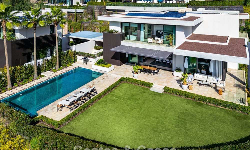 Majestuosa villa de lujo con vistas panorámicas en venta La Quinta, Benahavis - Marbella 74993