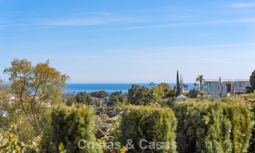 Obra maestra arquitectónica en venta con impresionantes vistas al mar en La Quinta, Benahavis - Marbella 773992