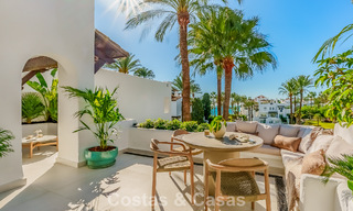 Ático de lujo listo para entrar a vivir en venta en un complejo de playa exclusivo a poca distancia del centro de Estepona 773760 