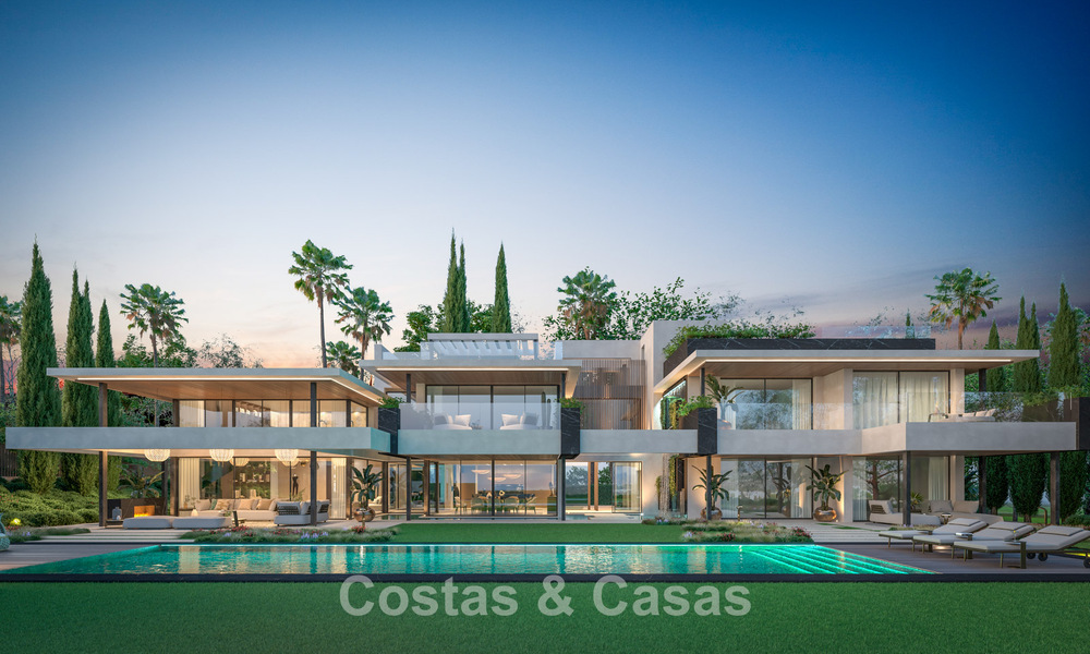 Magnífica villa de diseño en venta en una comunidad segura junto a la playa de Sotogrande, Costa del Sol 773802