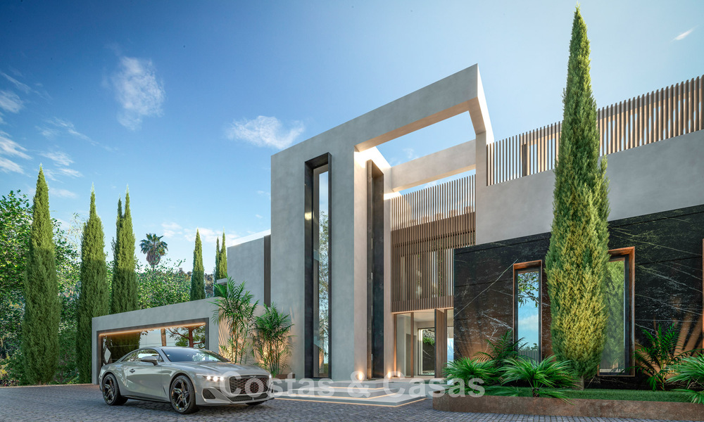 Magnífica villa de diseño en venta en una comunidad segura junto a la playa de Sotogrande, Costa del Sol 773806