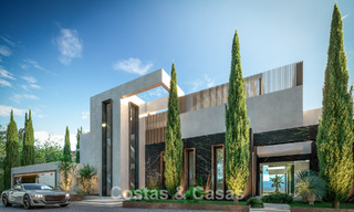 Magnífica villa de diseño en venta en una comunidad segura junto a la playa de Sotogrande, Costa del Sol 773807 