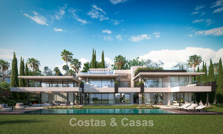 Magnífica villa de diseño en venta en una comunidad segura junto a la playa de Sotogrande, Costa del Sol 773813