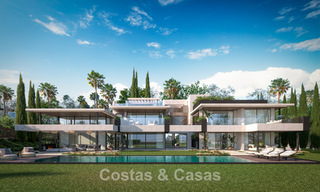 Magnífica villa de diseño en venta en una comunidad segura junto a la playa de Sotogrande, Costa del Sol 773813 