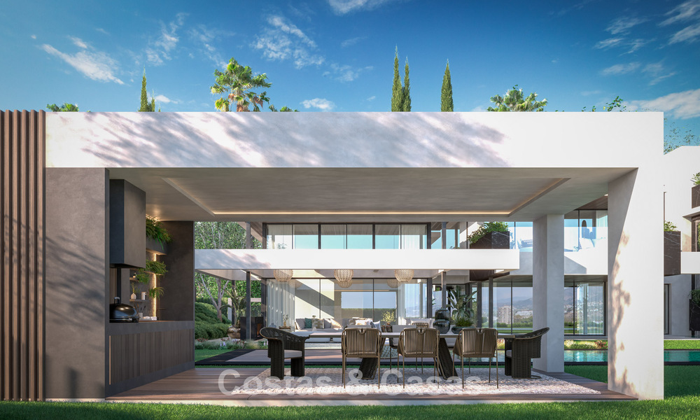 Magnífica villa de diseño en venta en una comunidad segura junto a la playa de Sotogrande, Costa del Sol 773814