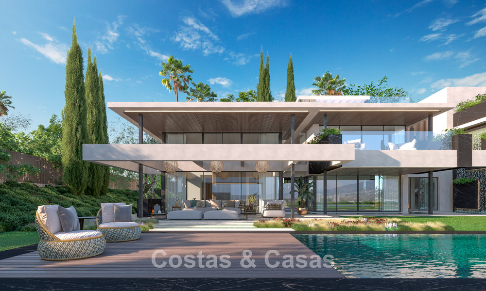 Magnífica villa de diseño en venta en una comunidad segura junto a la playa de Sotogrande, Costa del Sol 773840