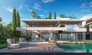 Magnífica villa de diseño en venta en una comunidad segura junto a la playa de Sotogrande, Costa del Sol 773840 