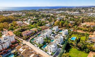 7 villas nuevas en venta a poca distancia de una hermosa casa club de golf en la Nueva Milla de Oro, Marbella - Estepona 773695 