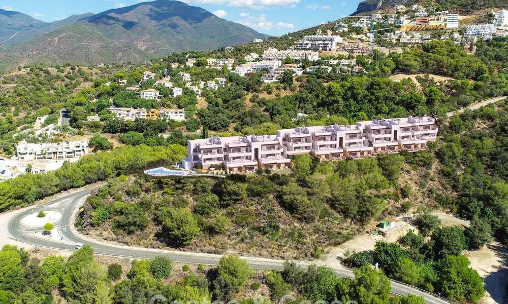 Apartamentos de lujo listos para entrar a vivir con un concepto sostenible en venta en Istán, cerca de Marbella en la Costa del Sol 773847