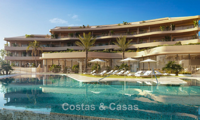 Modernos y lujosos apartamentos de obra nueva con impresionantes vistas al mar en venta en Fuengirola, Costa del Sol 798987